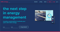 Desktop Screenshot of hello-energy.com